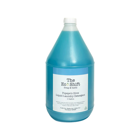 Popeye's Olive Liquid Laundry Detergent 1 Gallon