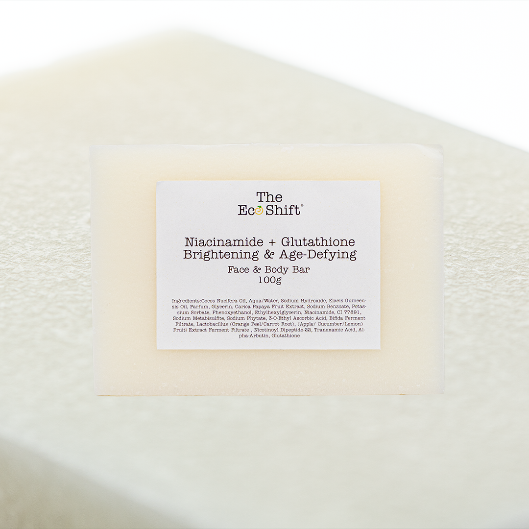 Niacinamide + Glutathione Brightening & Age-Defying Soap 100g