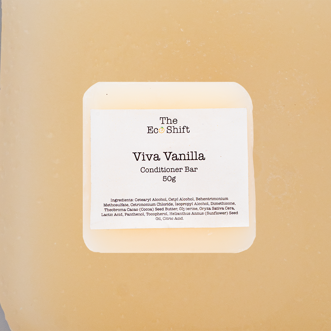 Taming and Moisturizing - Viva Vanilla Conditioner Bar with Sunflower Seed Oil