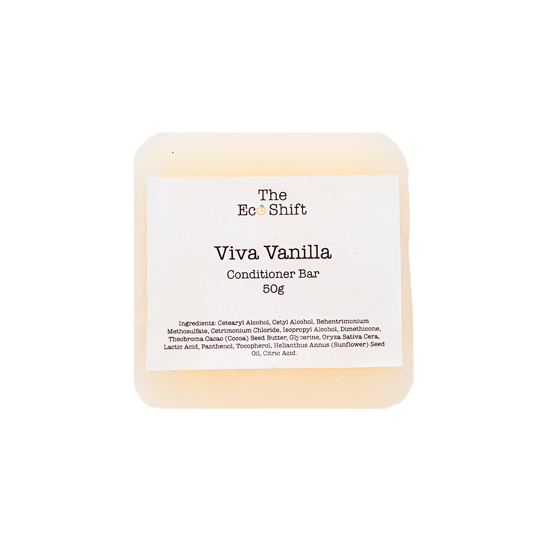 Taming and Moisturizing - Viva Vanilla Conditioner Bar with Sunflower Seed Oil
