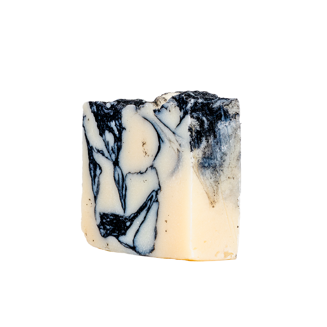 Exfoliating Face and Body Bar - Activated Charcoal with Lavender