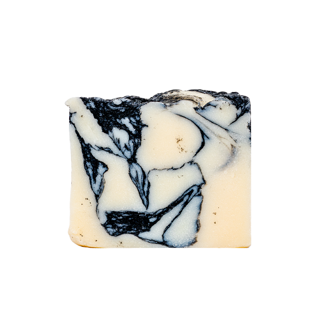 Exfoliating Face and Body Bar - Activated Charcoal with Lavender