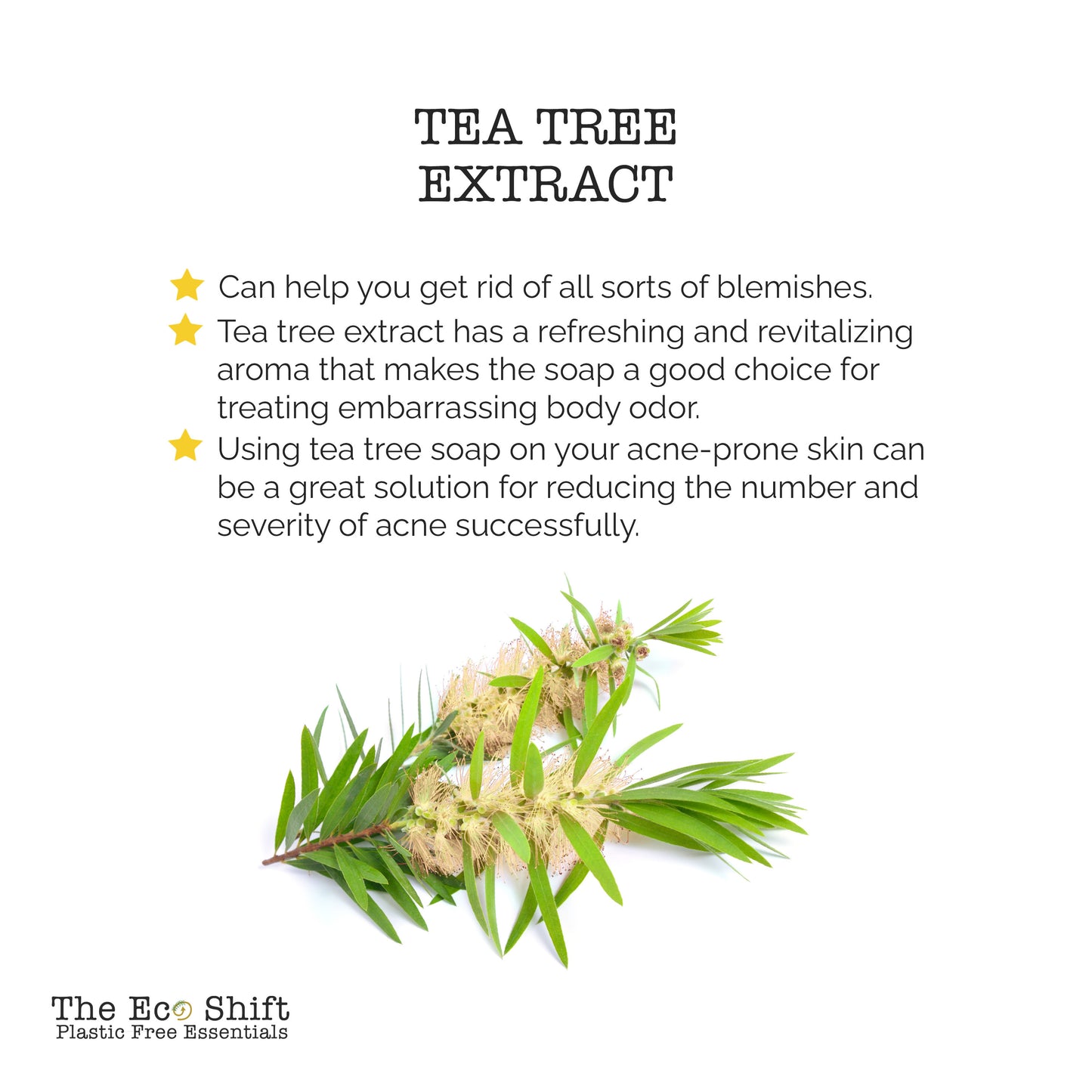 Acne Control - Tea Tree with Lavender Flower Water Face and Body Bar