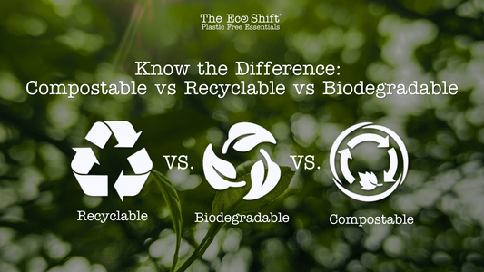The Difference Between Compostable, Recyclable, and Biodegradable