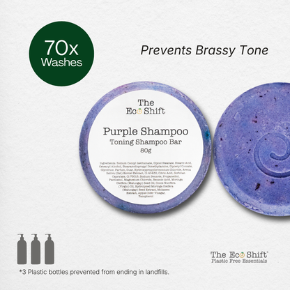Purple Toning Shampoo Bar