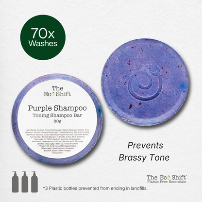 Purple Toning Shampoo Bar