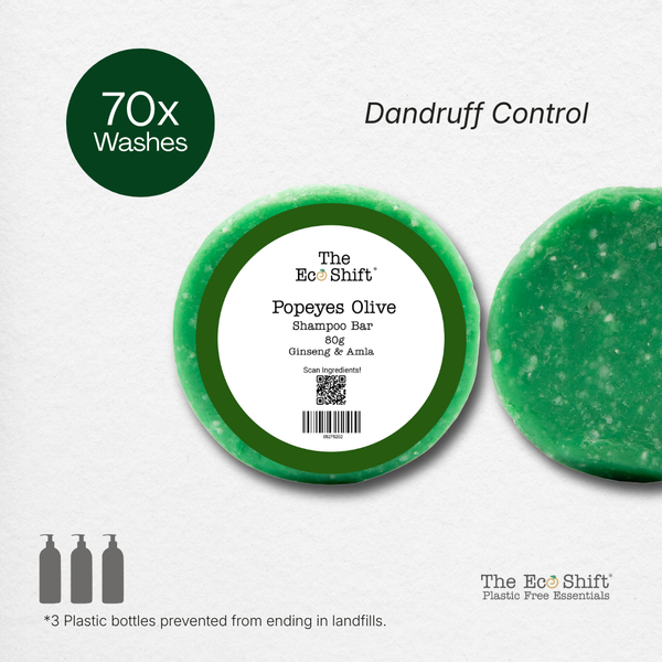 Popeye's Olive Dandruff Control Shampoo Bar