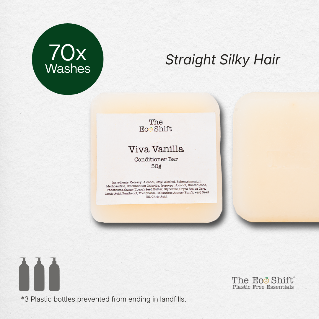 Taming and Moisturizing - Viva Vanilla Conditioner Bar with Sunflower Seed Oil
