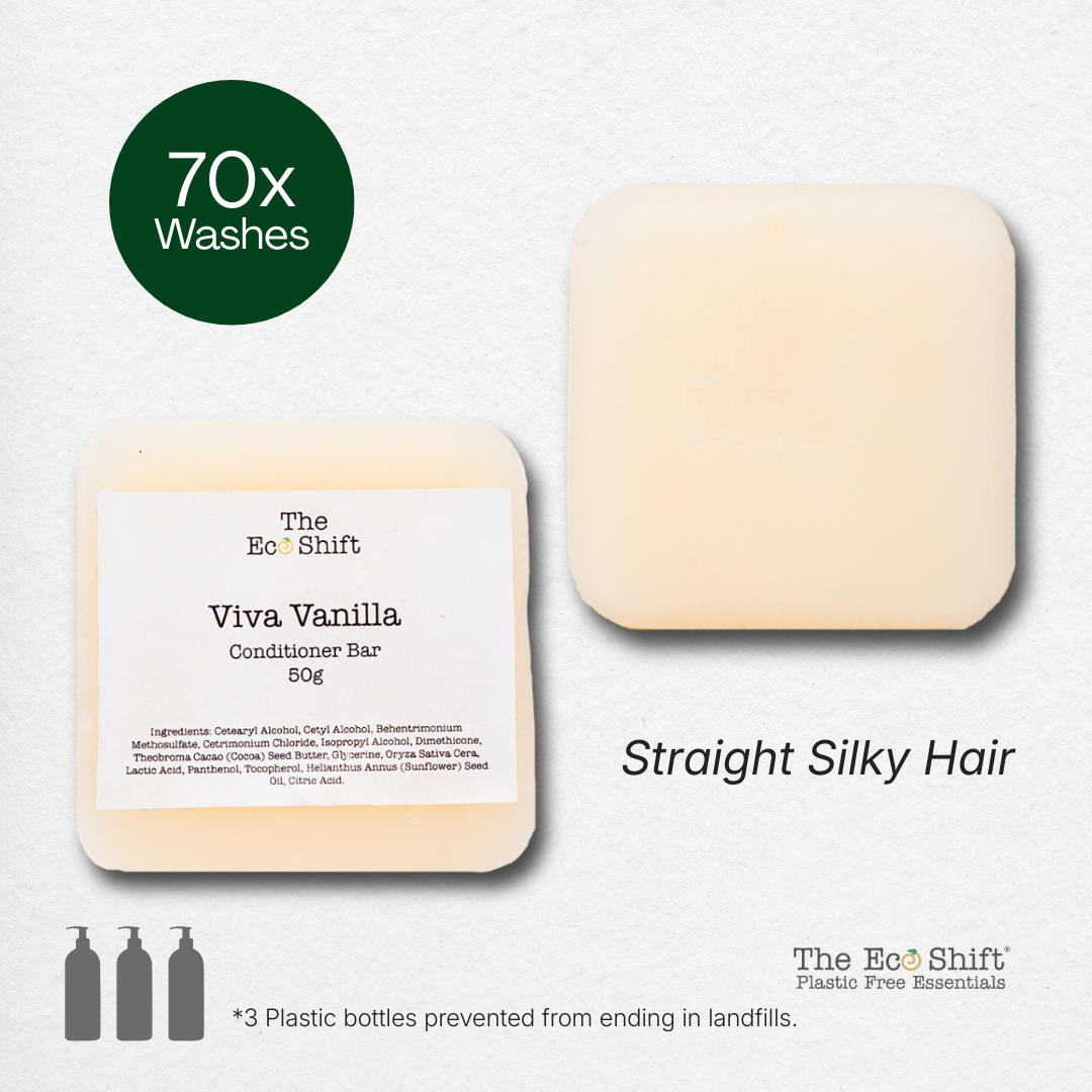 Taming and Moisturizing - Viva Vanilla Conditioner Bar with Sunflower Seed Oil