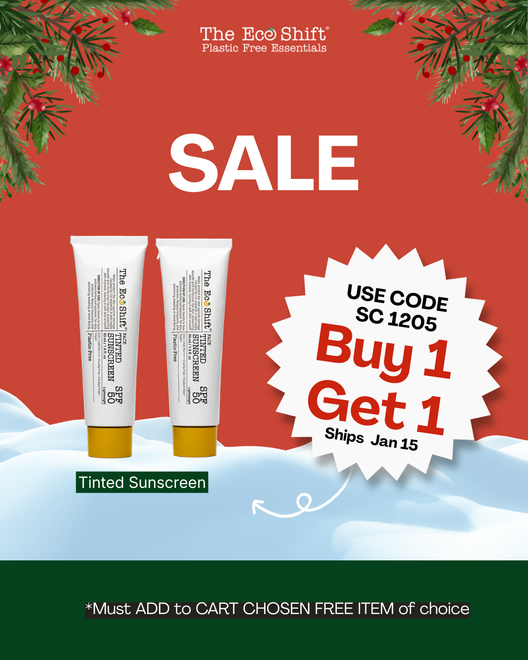 Lightweight  Daily Tinted Sunscreen with SPF50