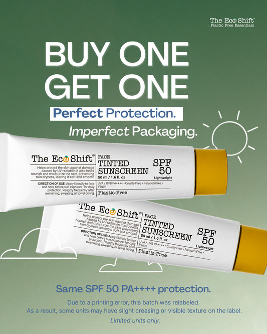 Lightweight  Daily Tinted Sunscreen with SPF50 - Buy One Get One (Imperfect Packaging)