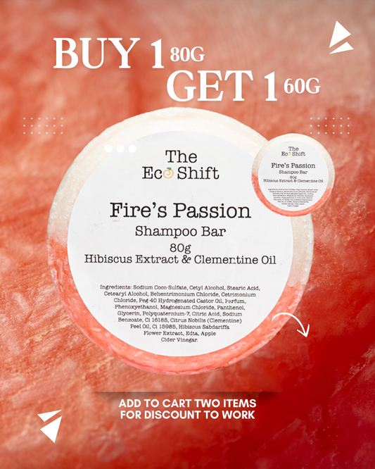 Color Protect and Color Toning - Fire's Passion Shampoo Bar