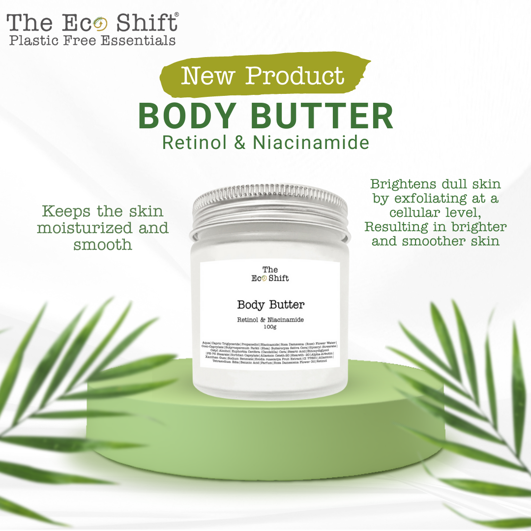 Brightening and Anti Ageing Body Butter with Retinol & Niacinamide